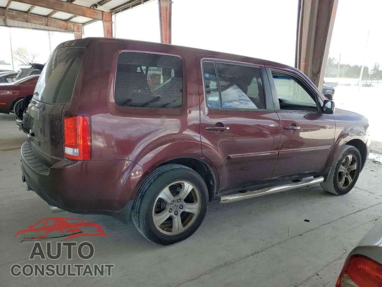 HONDA PILOT 2012 - 5FNYF3H50CB014571