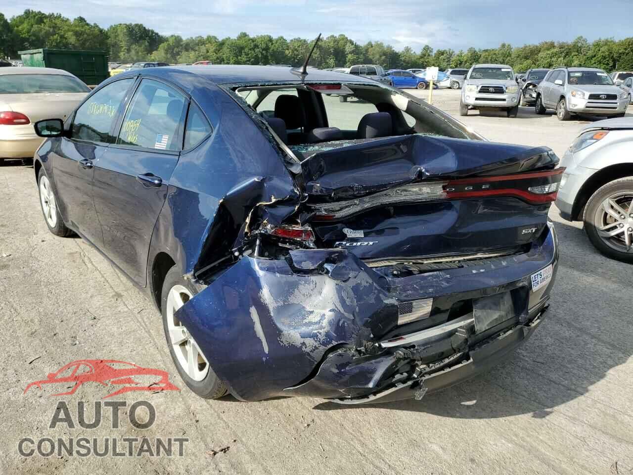 DODGE DART 2015 - 1C3CDFBB9FD420655