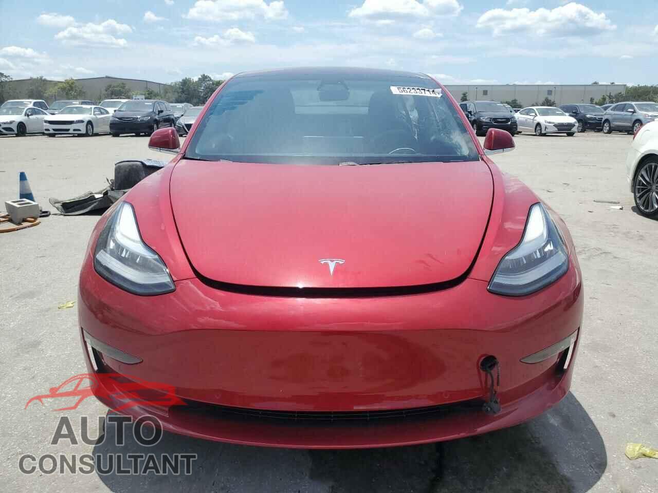 TESLA MODEL 3 2018 - 5YJ3E1EB8JF054552