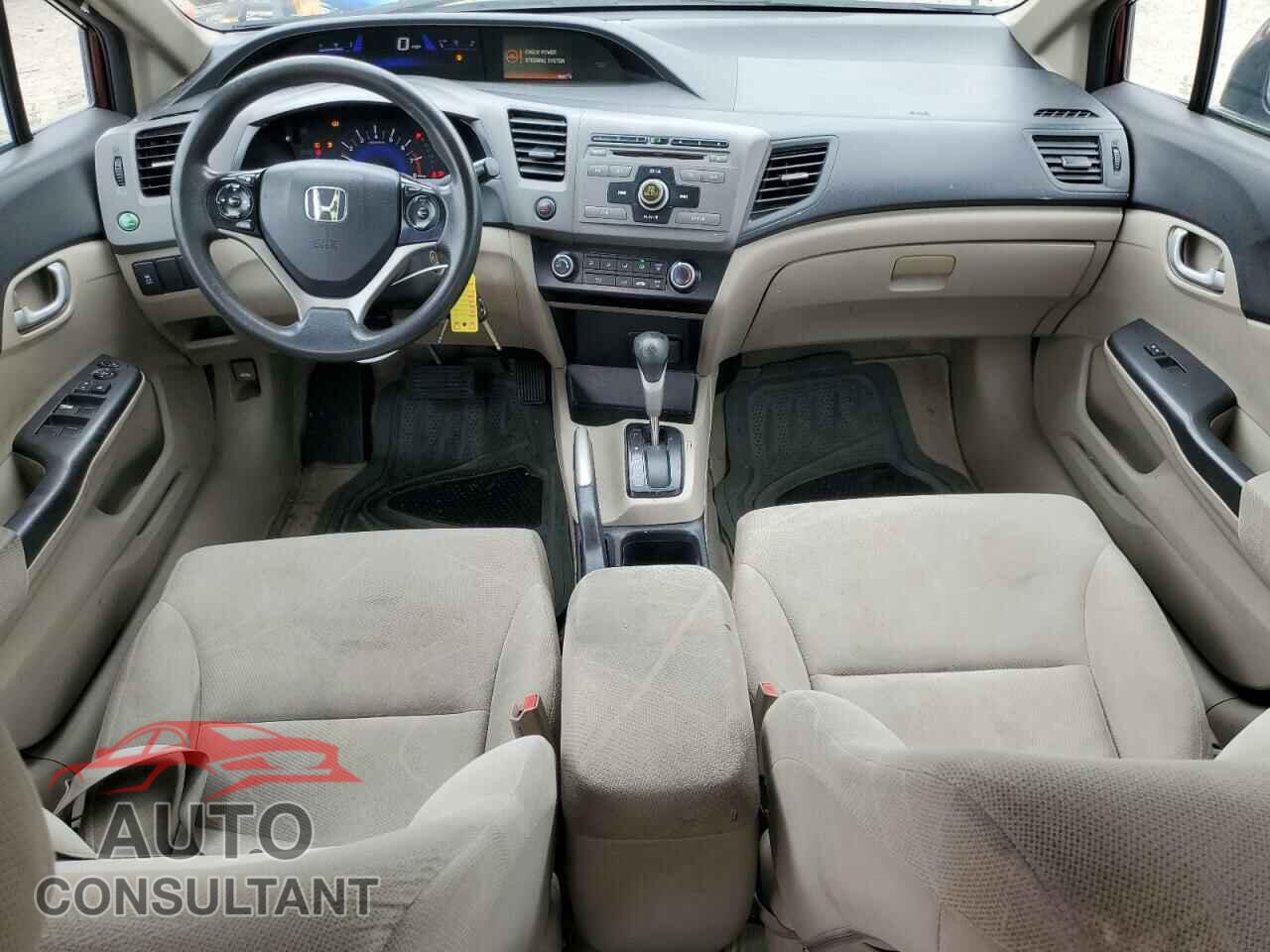 HONDA CIVIC 2012 - 19XFB2F51CE355726