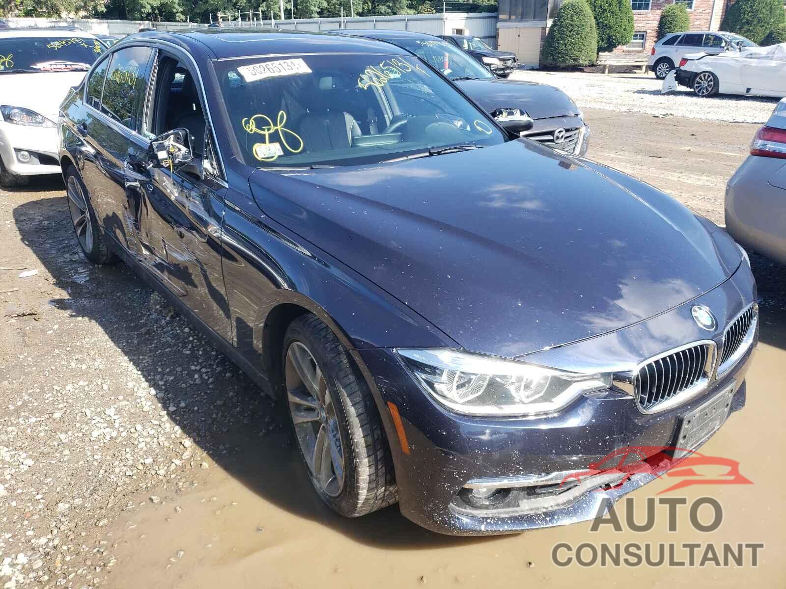 BMW 3 SERIES 2016 - WBA8E3G58GNT80688