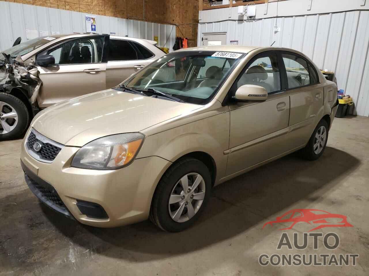 KIA RIO 2010 - KNADH4A31A6657959