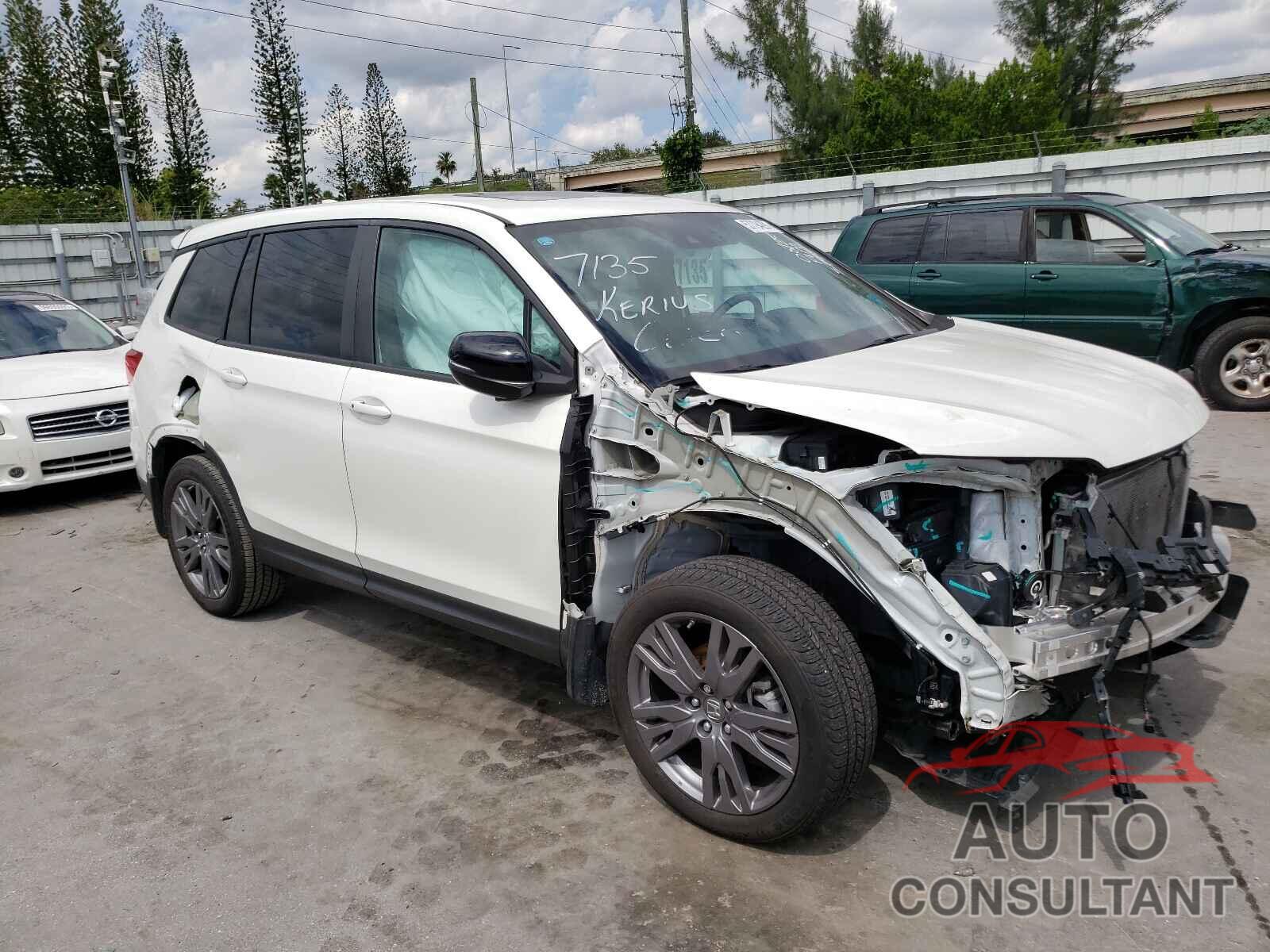 HONDA PASSPORT 2019 - 5FNYF7H50KB005147