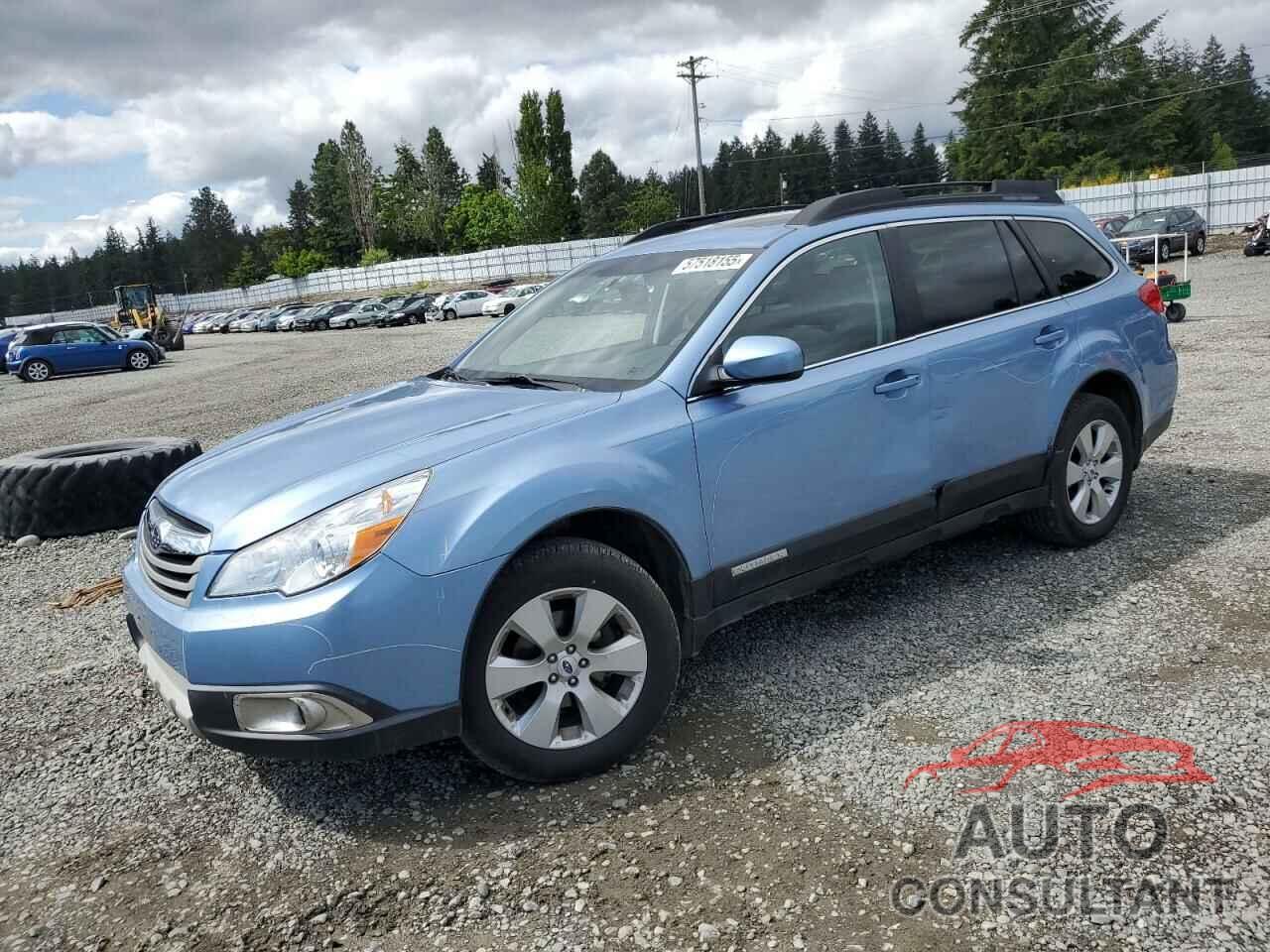 SUBARU OUTBACK 2012 - 4S4BRBKC9C3234721