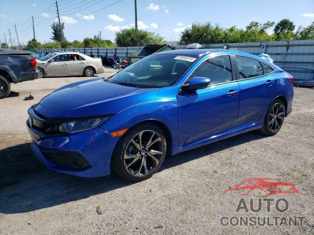 HONDA CIVIC 2021 - 2HGFC2F86MH527506