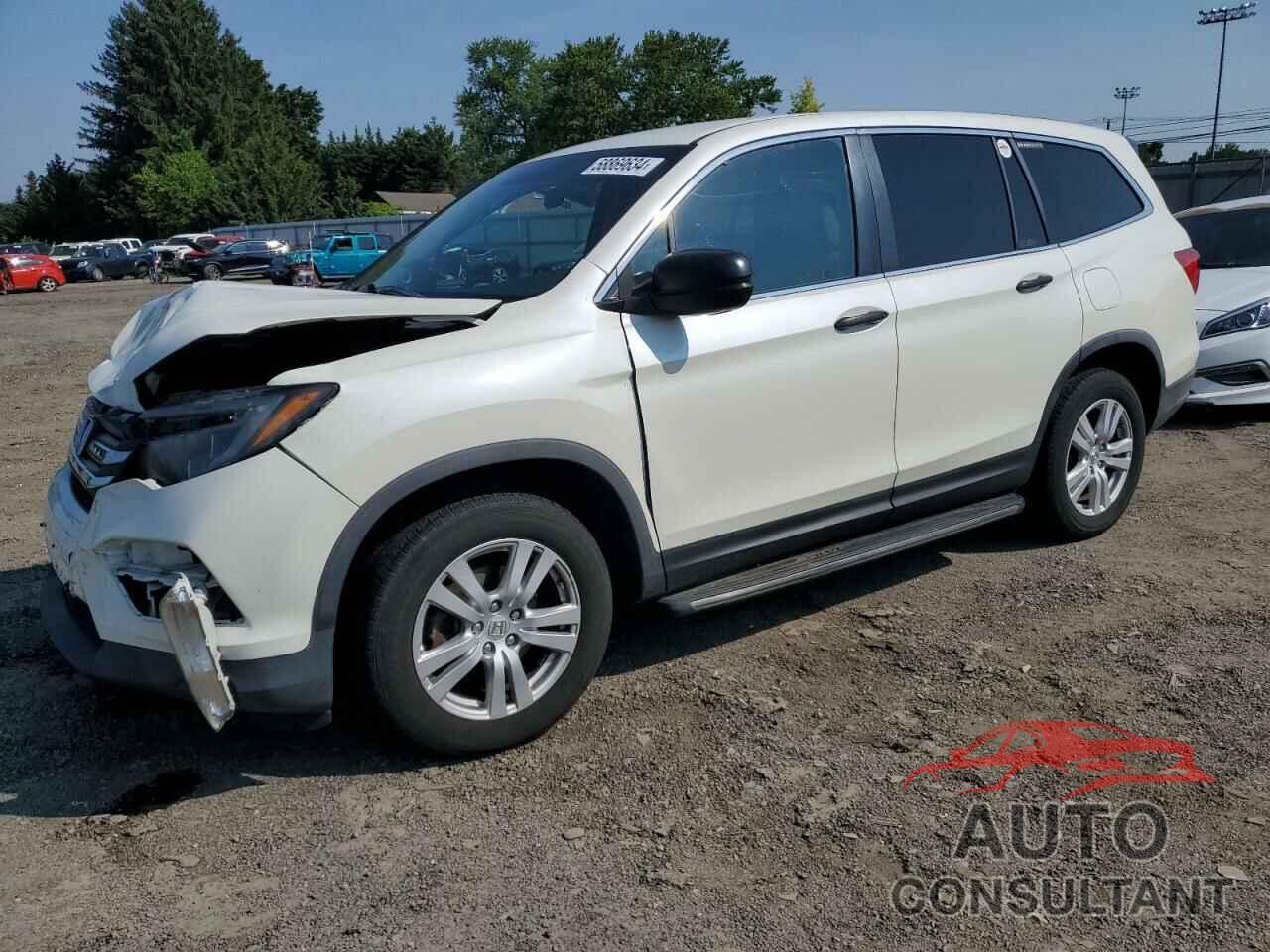 HONDA PILOT 2017 - 5FNYF6H1XHB006256