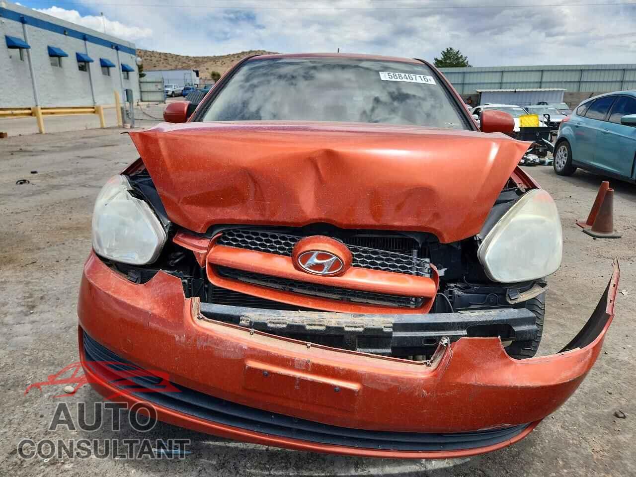HYUNDAI ACCENT 2011 - KMHCM3AC0BU192572