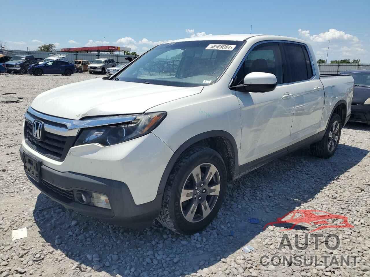 HONDA RIDGELINE 2017 - 5FPYK3F69HB026045