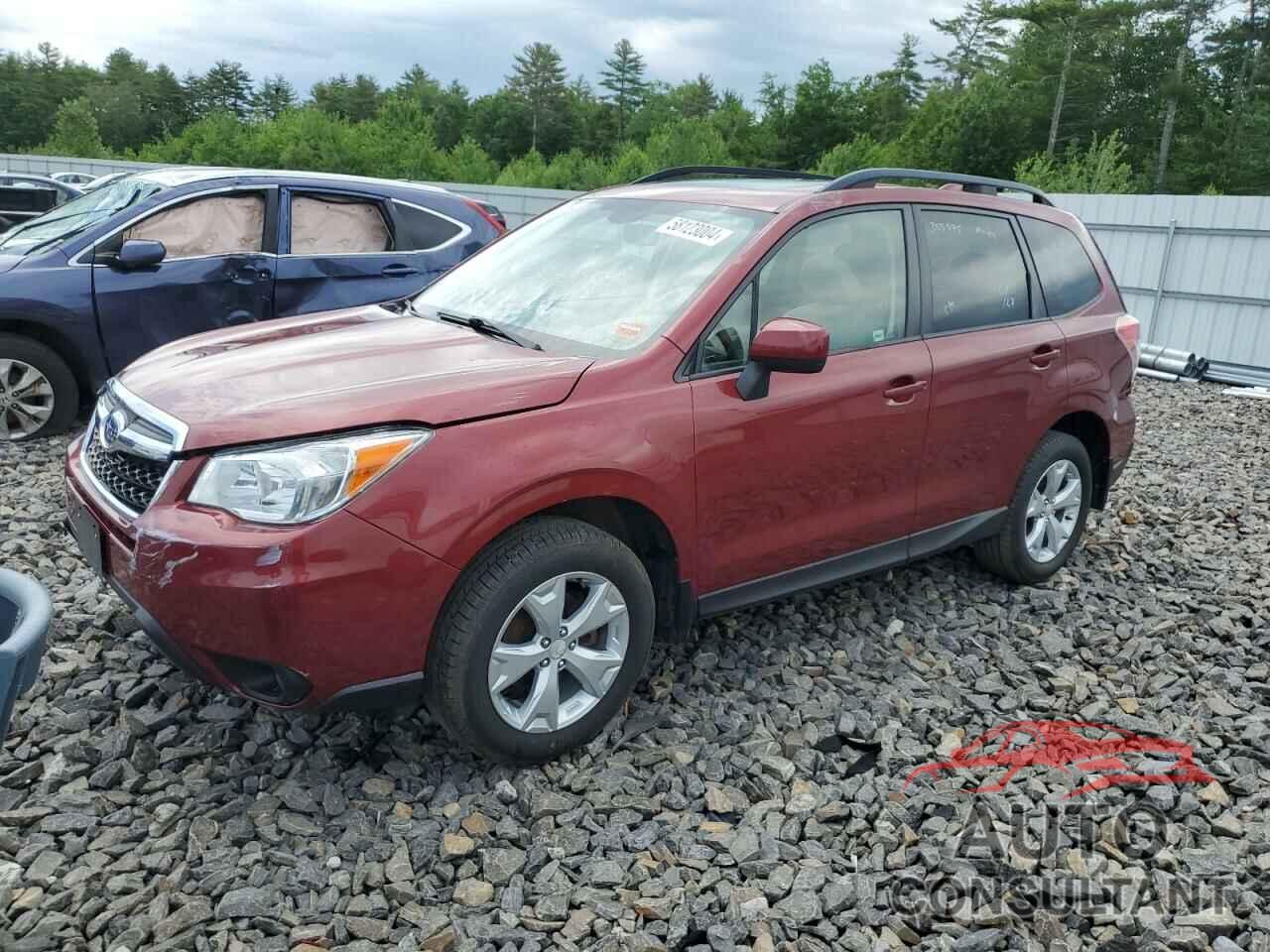 SUBARU FORESTER 2016 - JF2SJAFC6GH468261