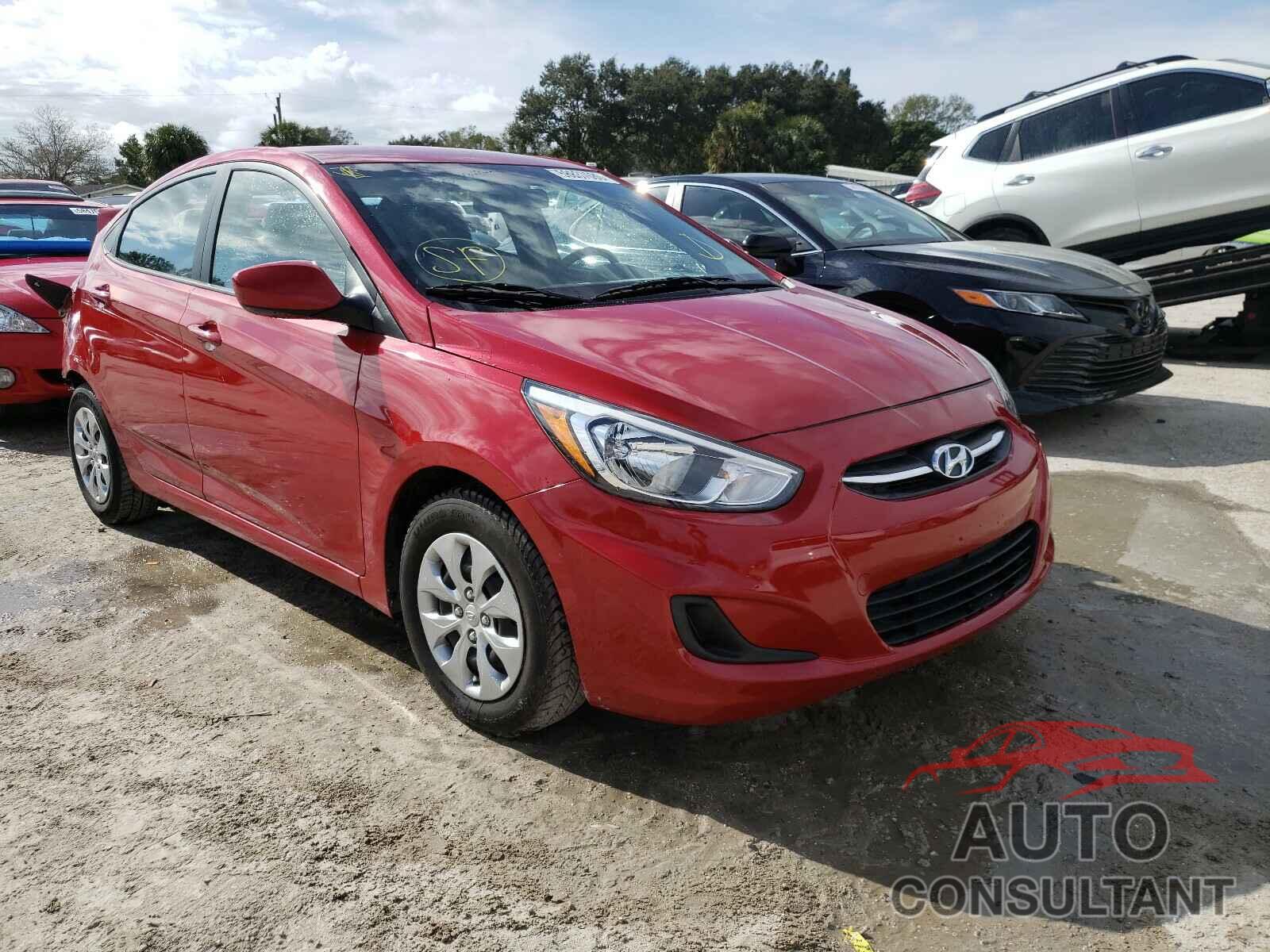 HYUNDAI ACCENT 2017 - KMHCT4AEXHU171960