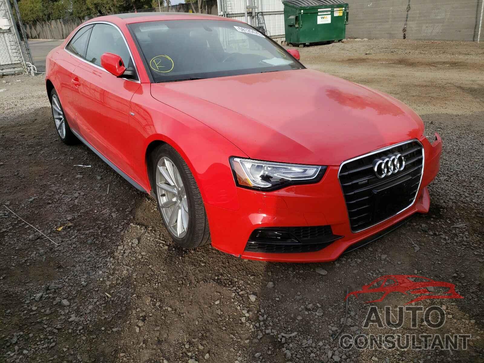 AUDI A5 2017 - WAUD2AFR9HA001142