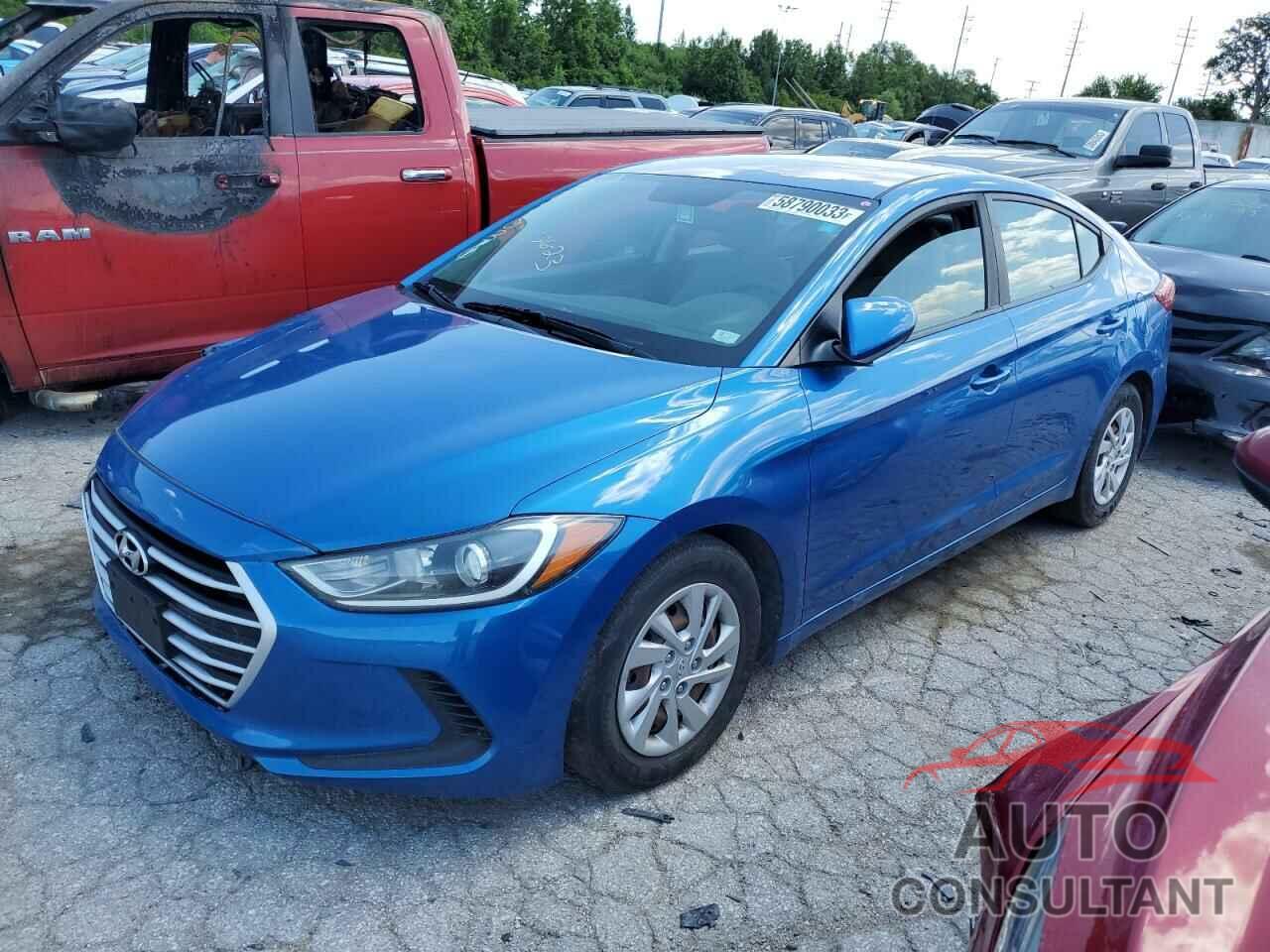 HYUNDAI ELANTRA 2018 - 5NPD74LF9JH274404