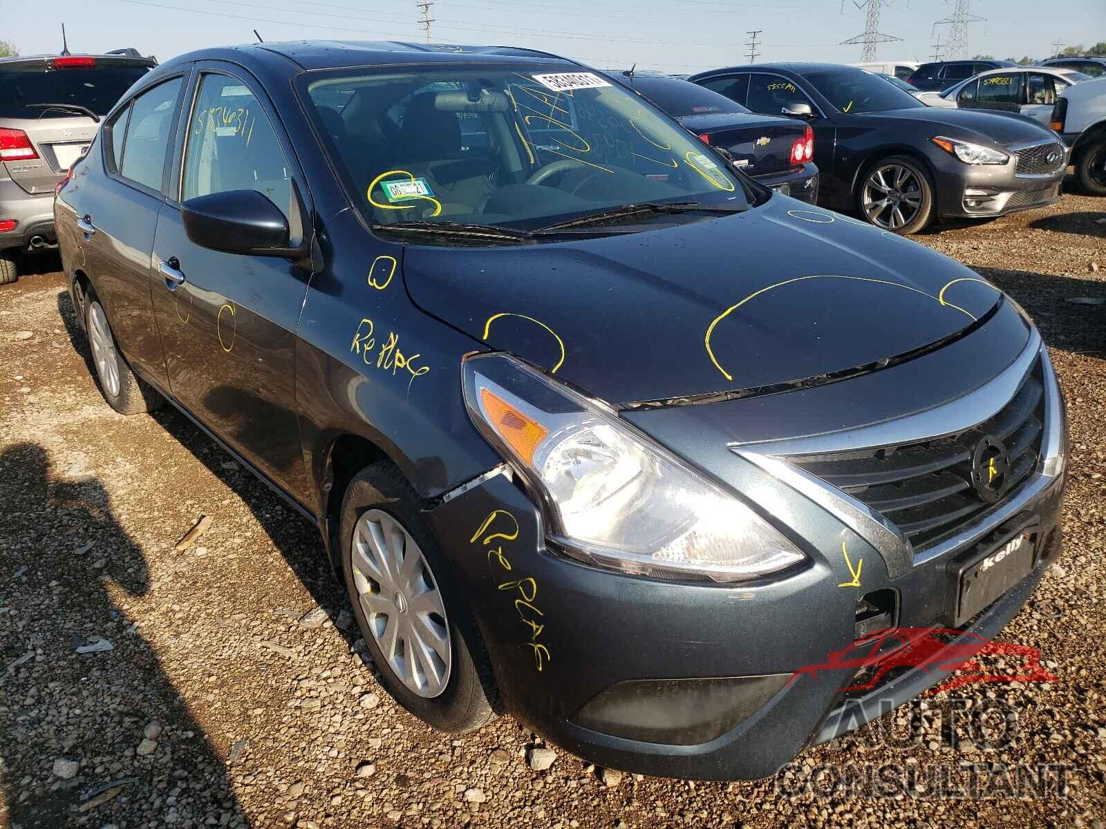 NISSAN VERSA 2016 - 3N1CN7AP4GL844190