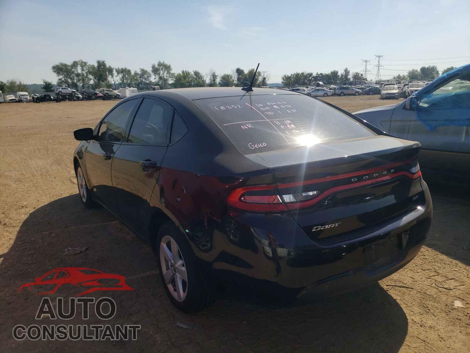 DODGE DART 2016 - 1C3CDFBBXGD529109