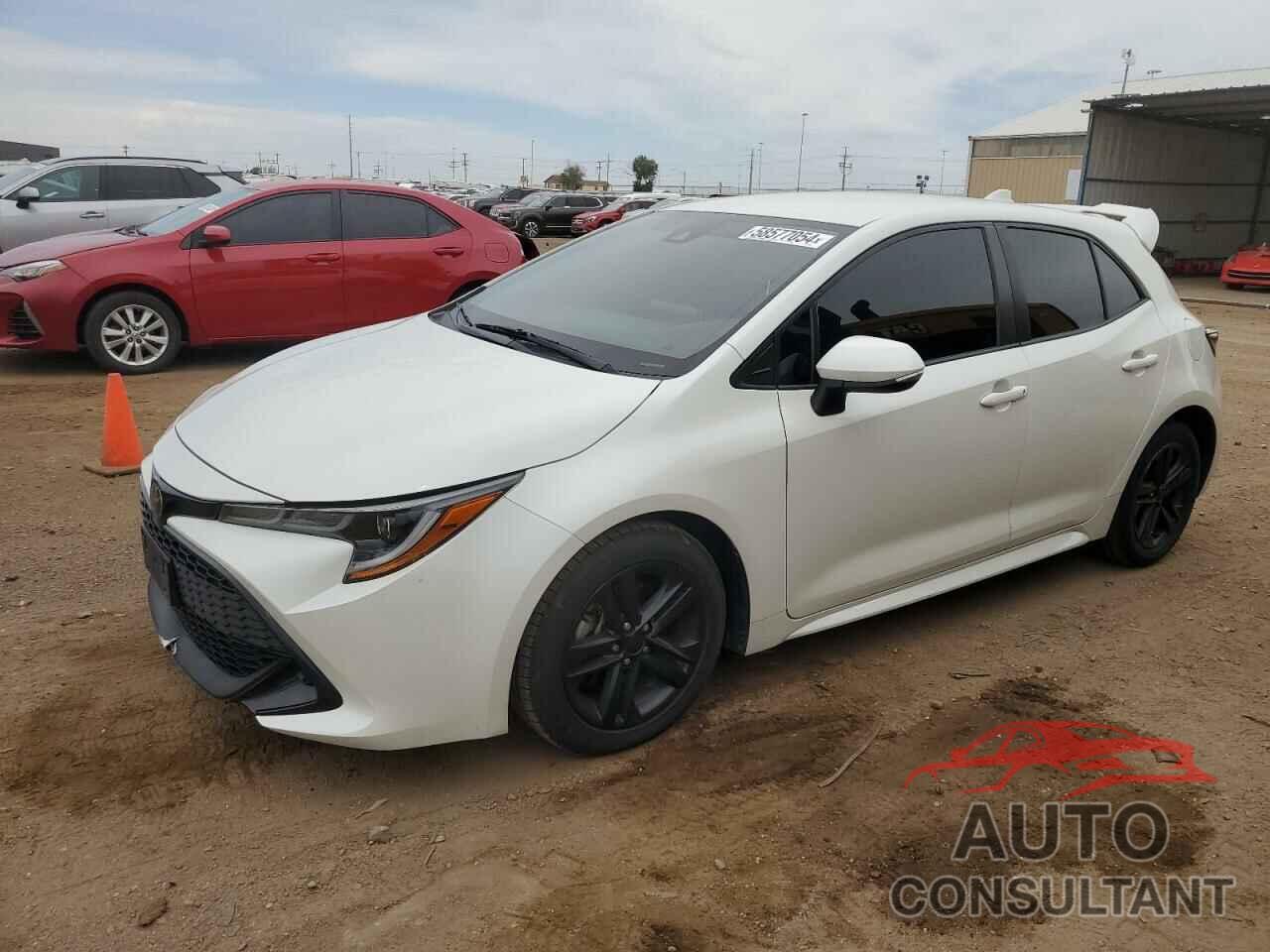 TOYOTA COROLLA 2020 - JTND4RBE7L3074016