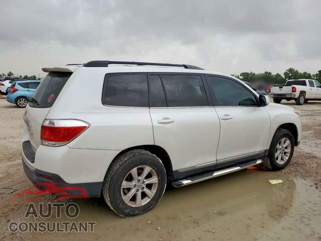 TOYOTA HIGHLANDER 2012 - 5TDZK3EHXCS071676