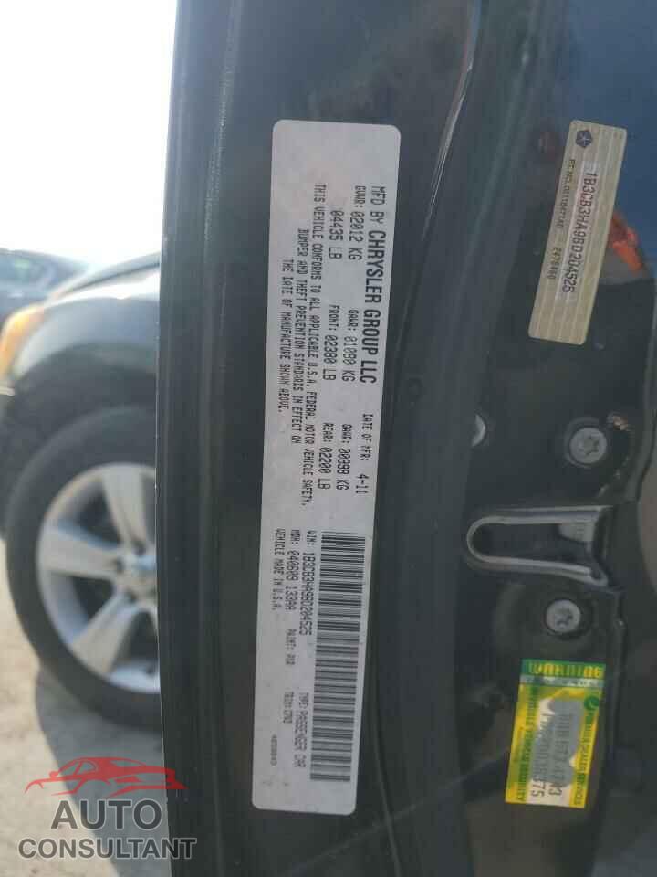 DODGE CALIBER 2011 - 1B3CB3HA9BD204525