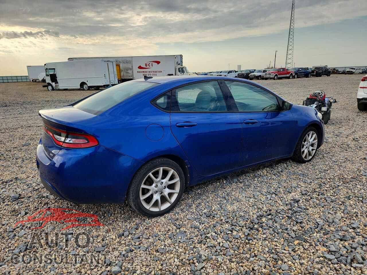 DODGE DART 2013 - 1C3CDFBA9DD110025