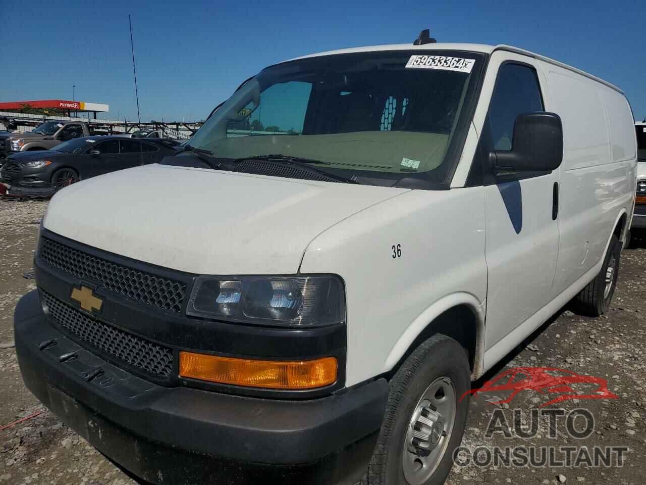 CHEVROLET EXPRESS 2021 - 1GCWGAF73M1168036