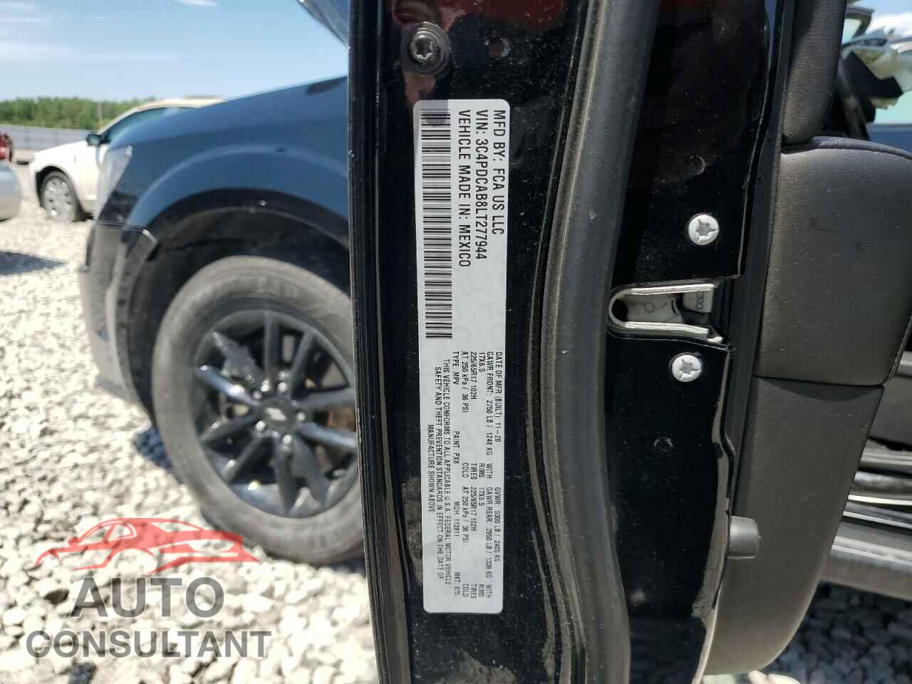 DODGE JOURNEY 2020 - 3C4PDCAB8LT277944