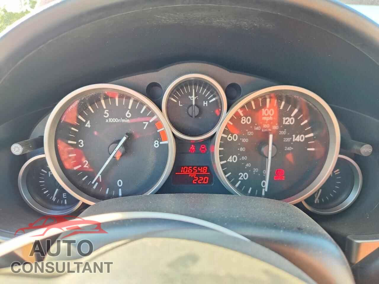 MAZDA MX5 2012 - JM1NC2PF3C0220305