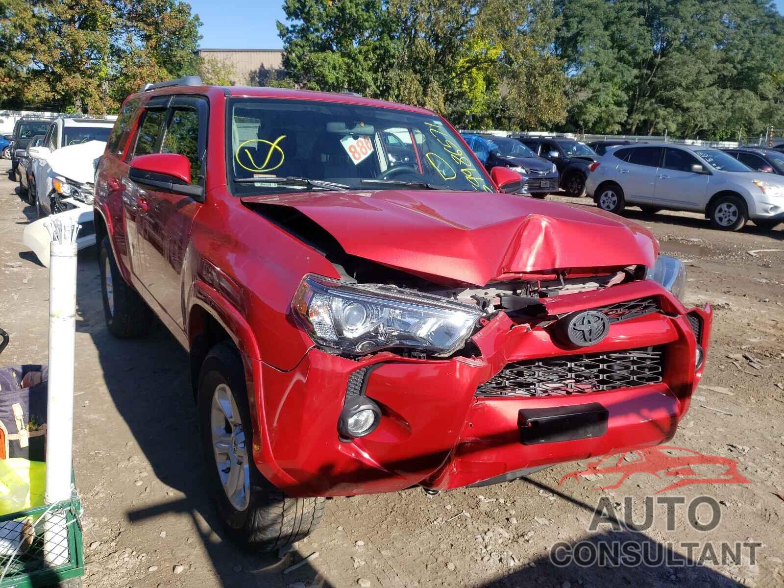 TOYOTA 4RUNNER 2017 - JTEBU5JR3H5423611