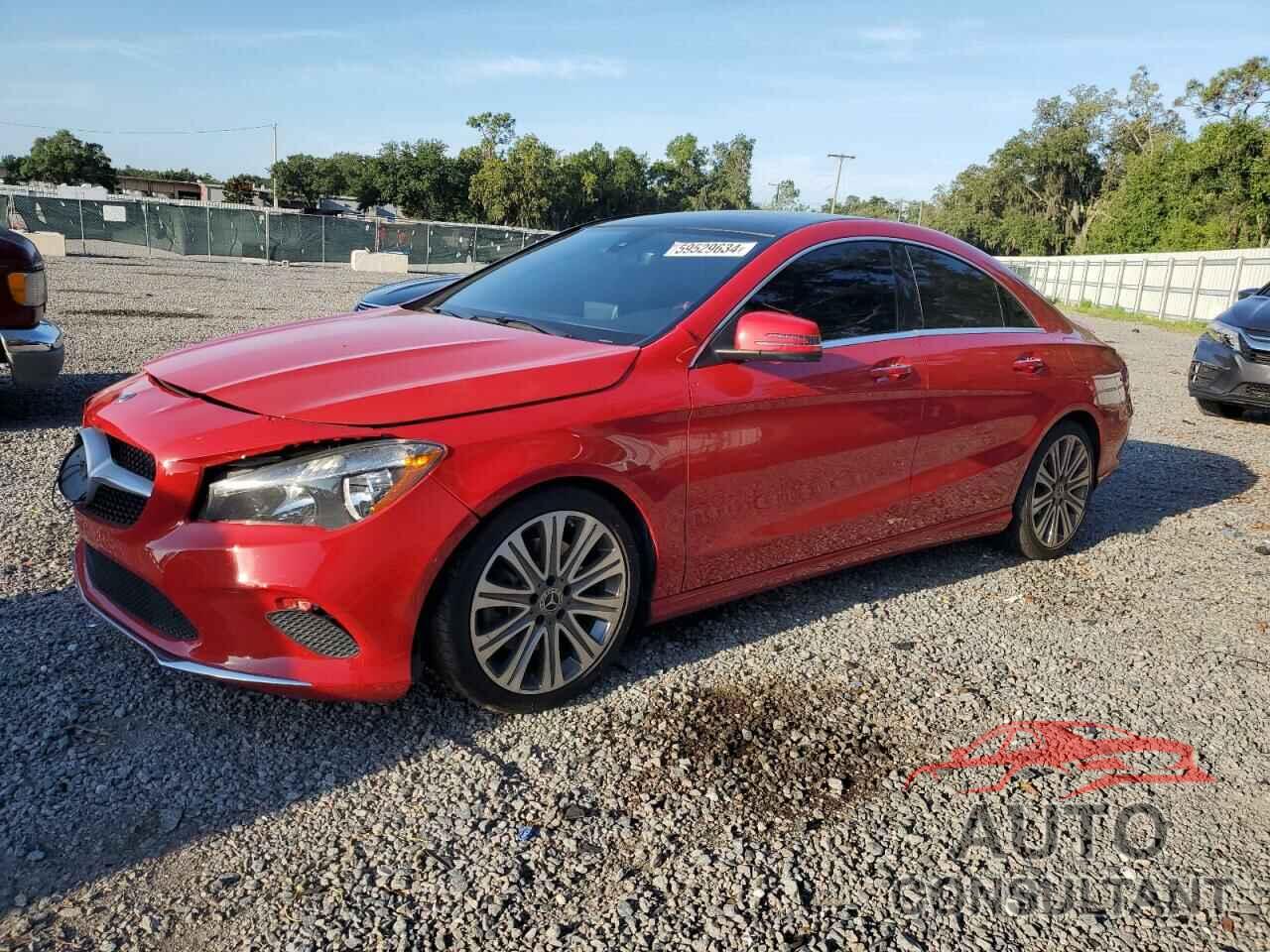 MERCEDES-BENZ CLA-CLASS 2018 - WDDSJ4EB7JN529575