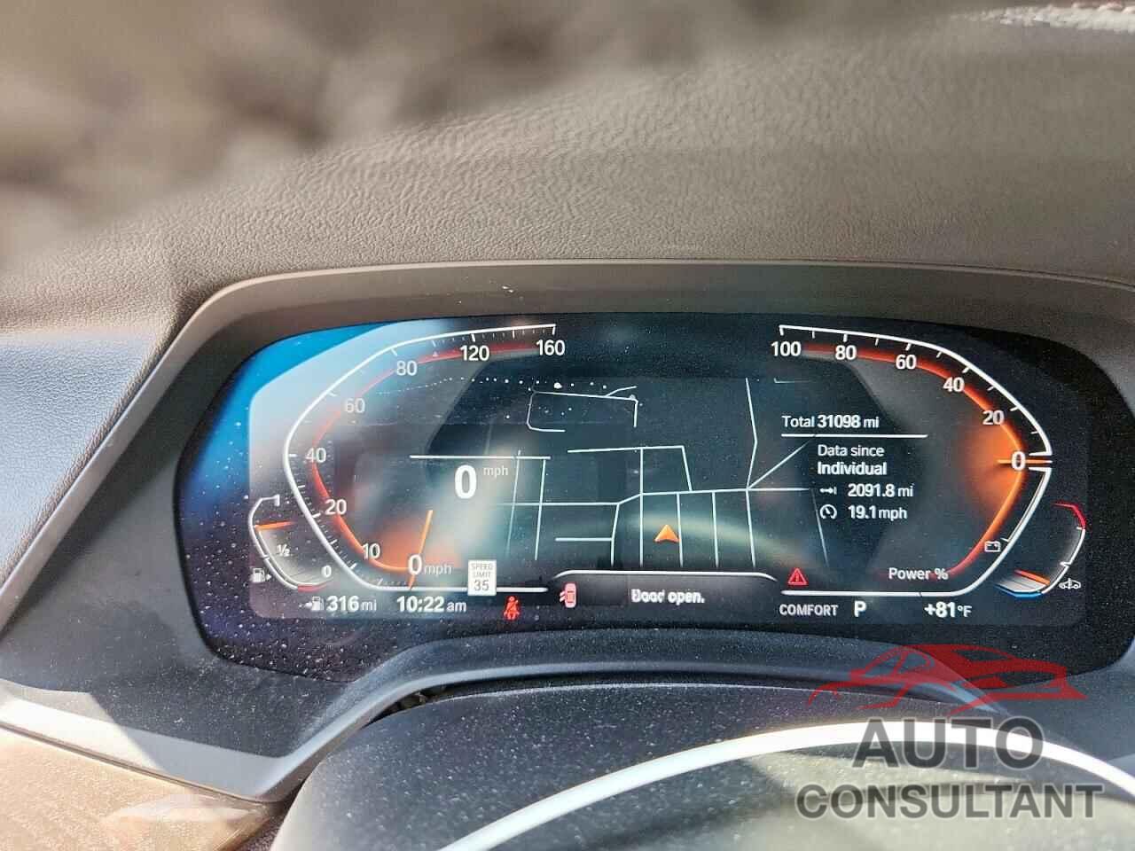 BMW X5 2022 - 5UXCR6C01N9K29483