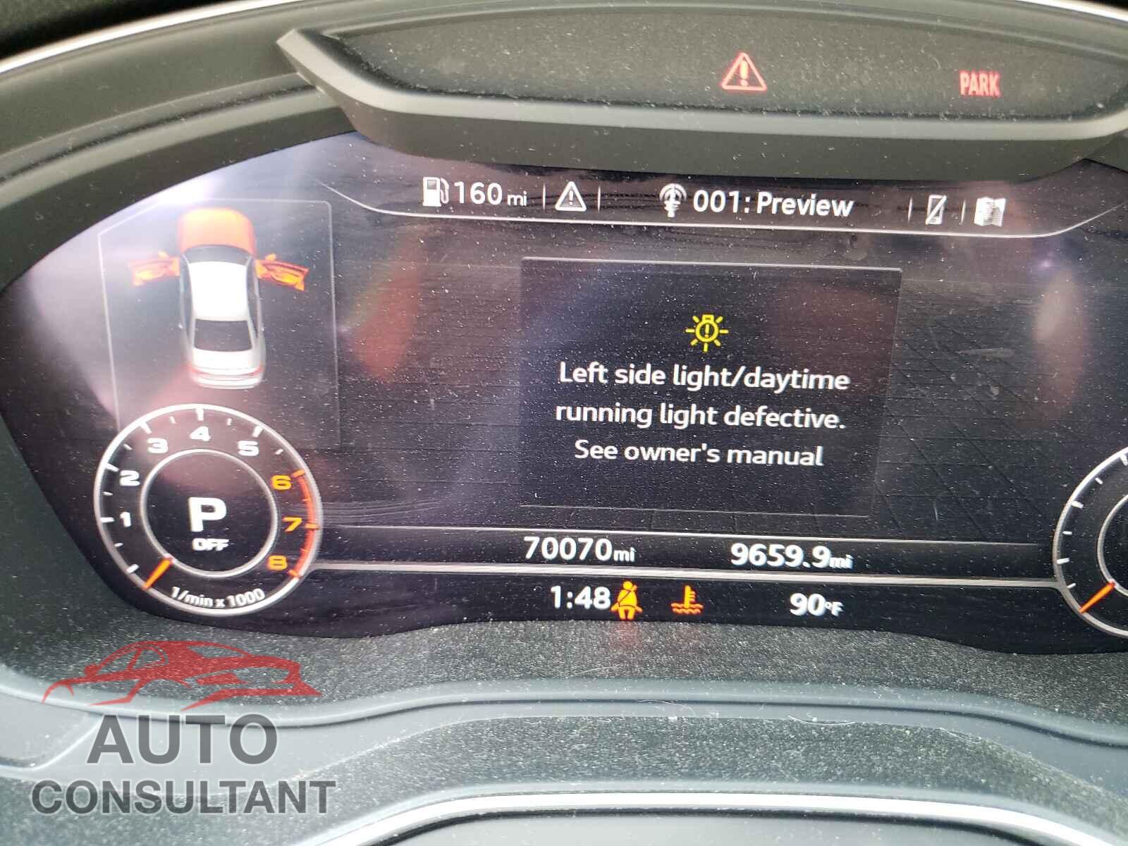 AUDI A4 2017 - WAUKMAF45HN054970