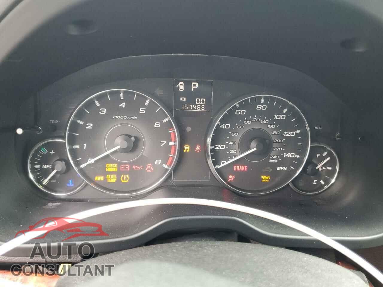 SUBARU OUTBACK 2011 - 4S4BRCKC7B3401355