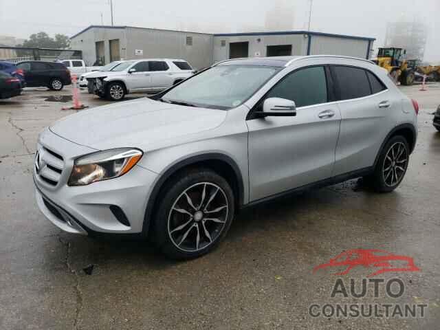 MERCEDES-BENZ GLA-CLASS 2016 - WDCTG4EB9GJ269719