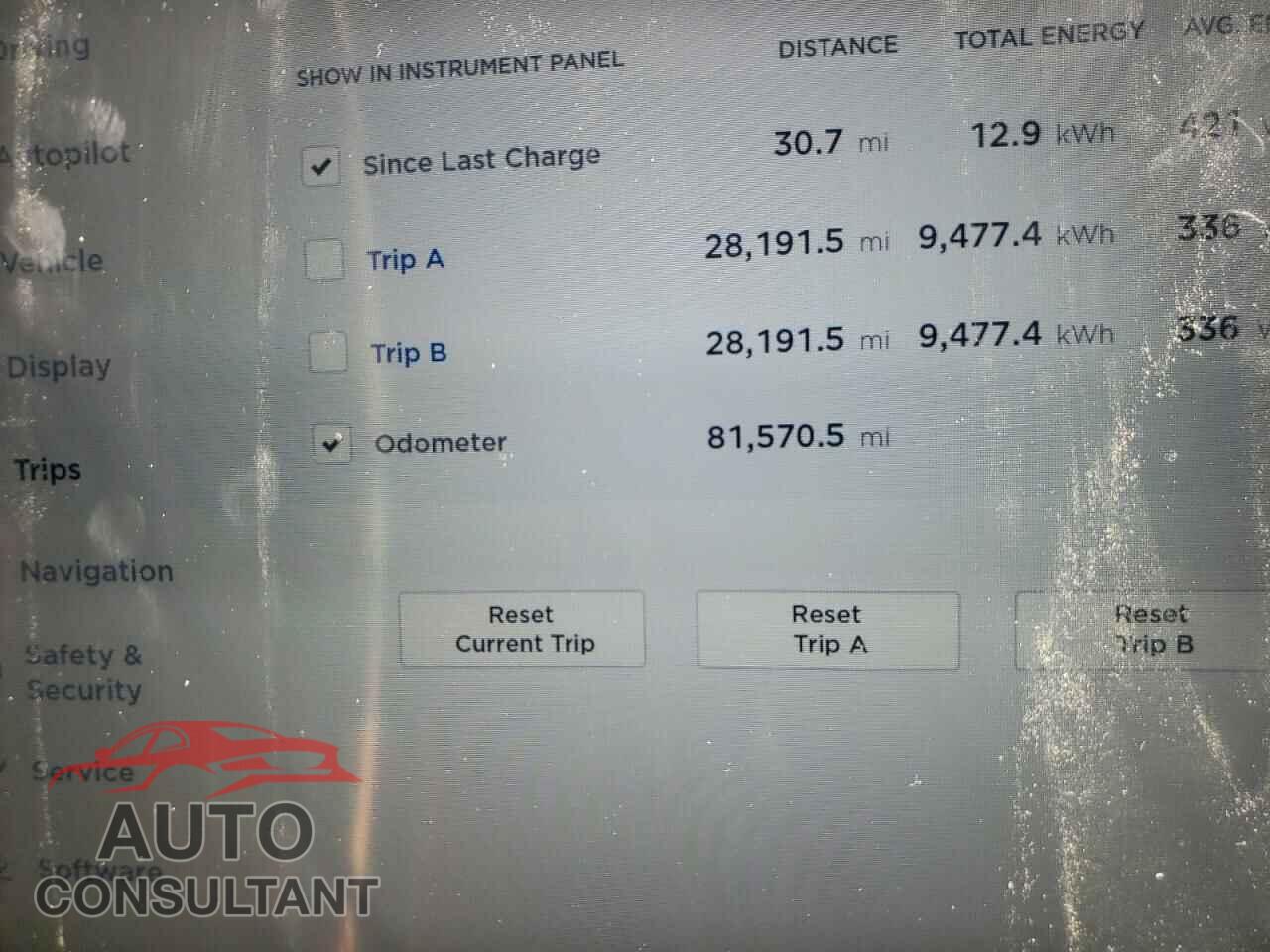 TESLA MODEL S 2017 - 5YJSA1E2XHF190327