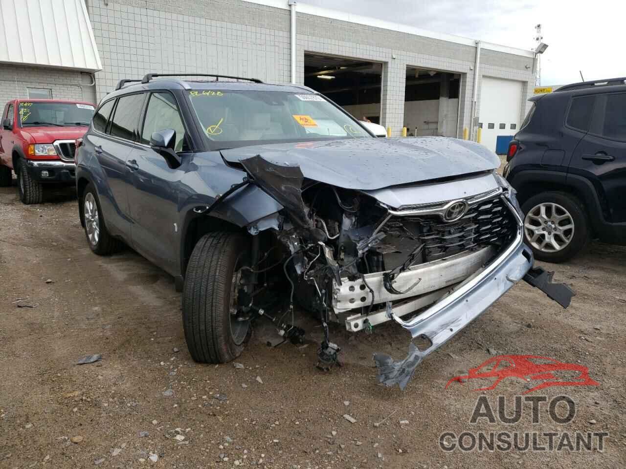 TOYOTA HIGHLANDER 2021 - 5TDDZRBH5MS122029