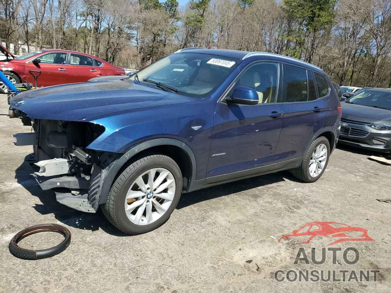 BMW X3 2015 - 5UXWX9C59F0D58967