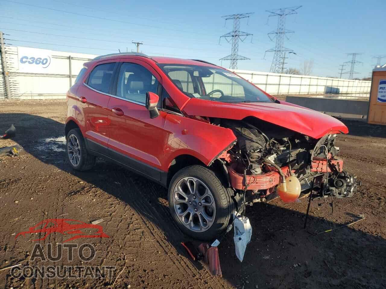 FORD ECOSPORT 2019 - MAJ6S3KL0KC302781