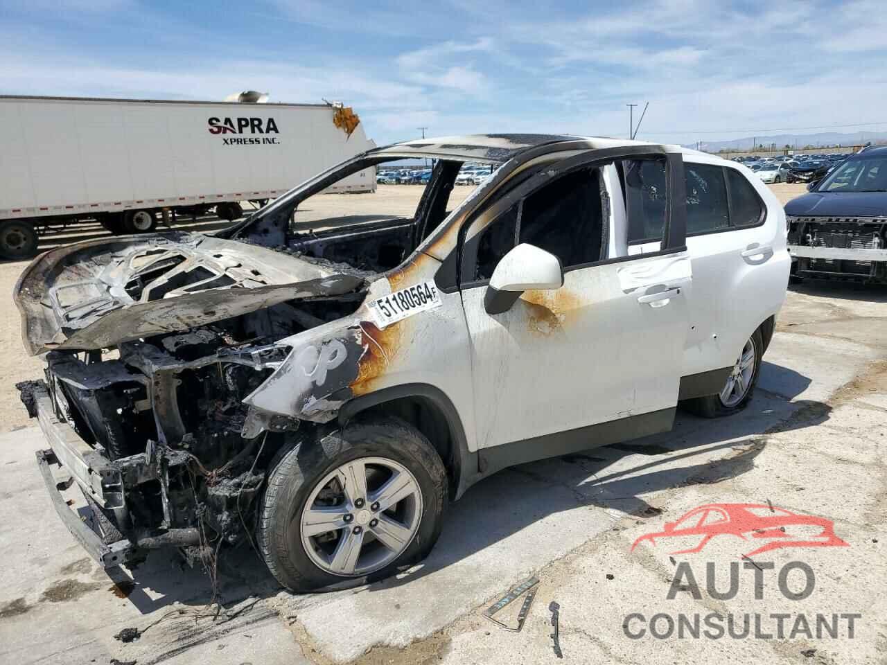 CHEVROLET TRAX 2019 - 3GNCJKSB9KL344296