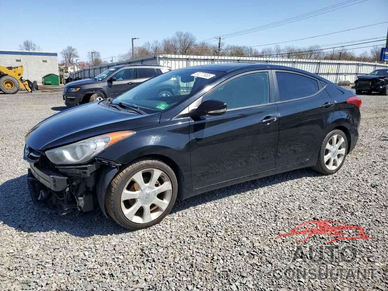 HYUNDAI ELANTRA 2012 - KMHDH4AE8CU252034