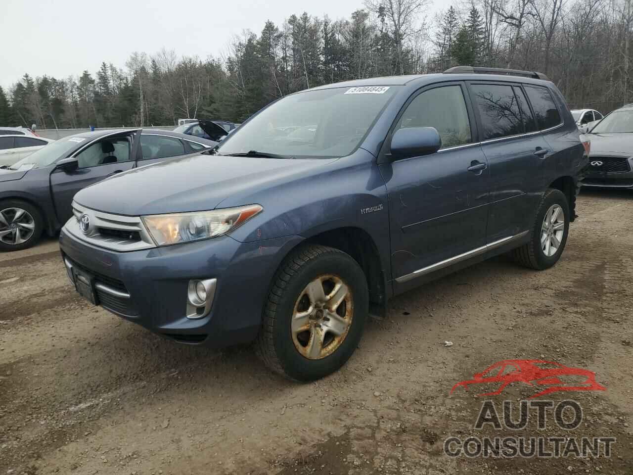 TOYOTA HIGHLANDER 2012 - JTEBC3EH1C2010802