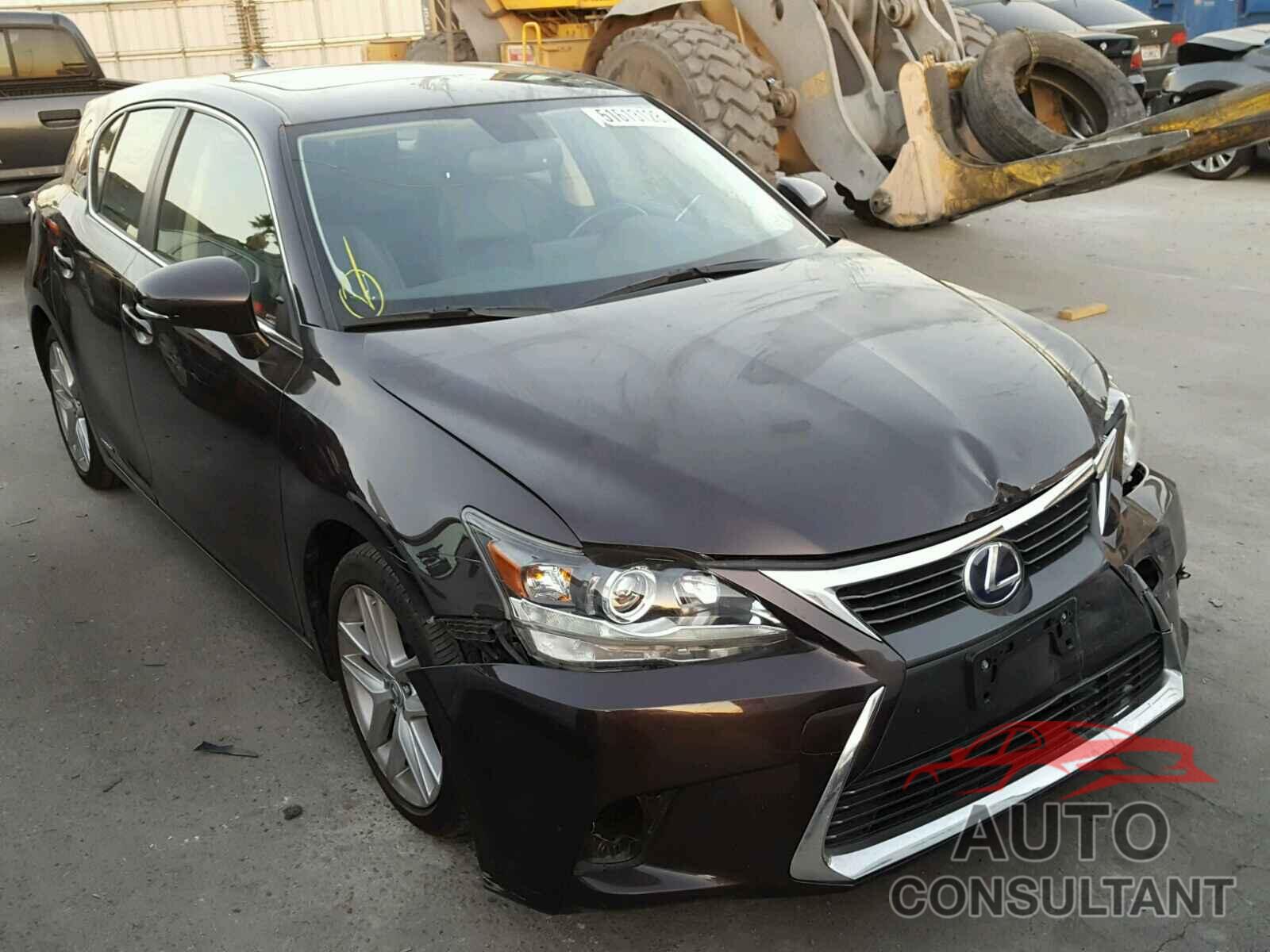 LEXUS CT 200 2016 - JTHKD5BH2G2265898