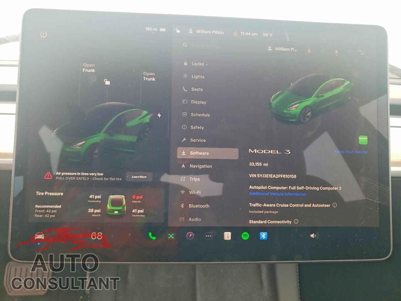 TESLA MODEL 3 2023 - 5YJ3E1EA2PF610158