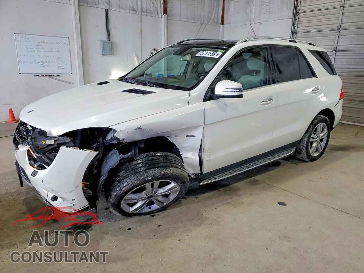 MERCEDES-BENZ M-CLASS 2012 - 4JGDA2EB9CA062981