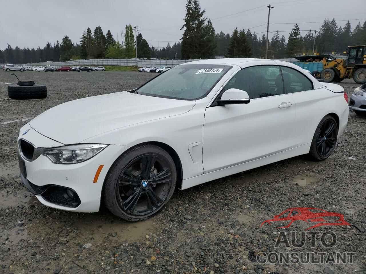 BMW 4 SERIES 2017 - WBA4U7C39H5H19881