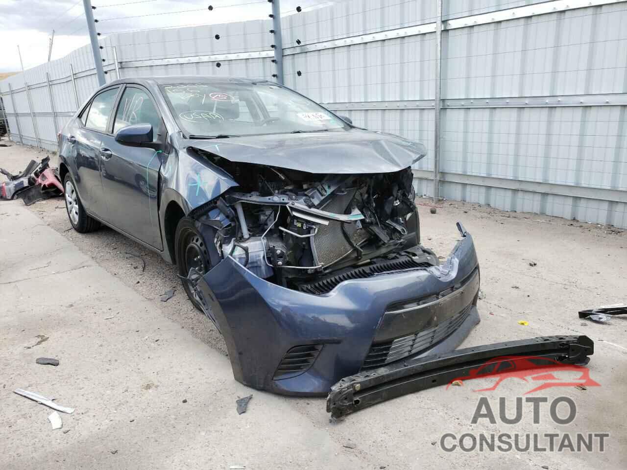 TOYOTA COROLLA 2016 - 2T1BURHE6GC720257