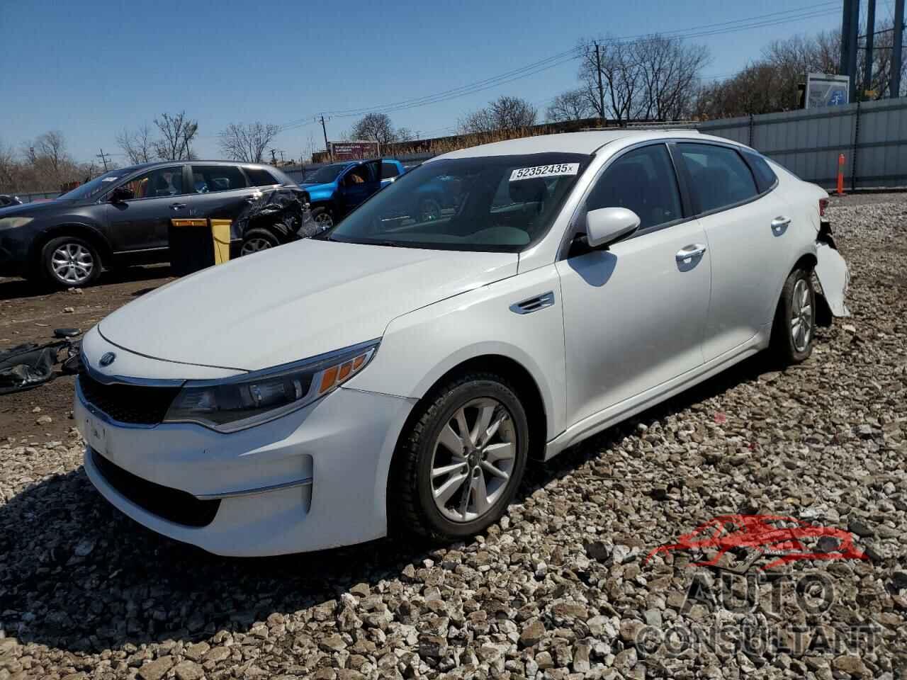 KIA OPTIMA 2016 - KNAGT4L38G5106953