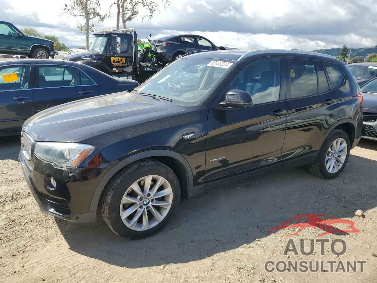 BMW X3 2016 - 5UXWY3C55G0N87364