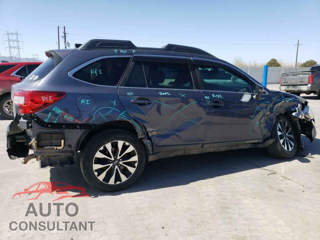 SUBARU OUTBACK 2017 - 4S4BSENC1H3349855