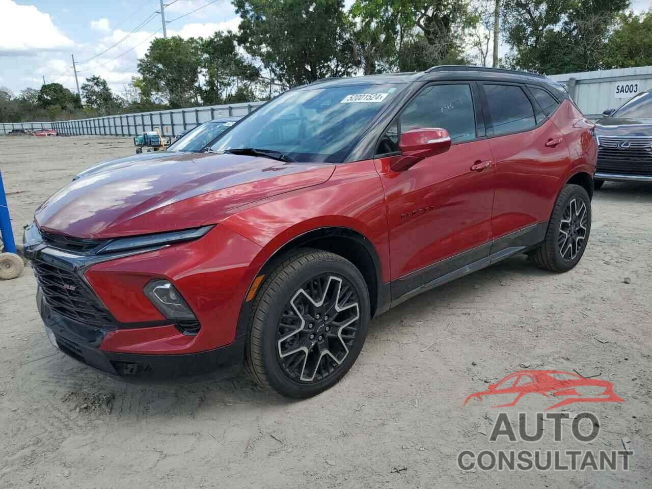 CHEVROLET BLAZER 2023 - 3GNKBERS8PS185476