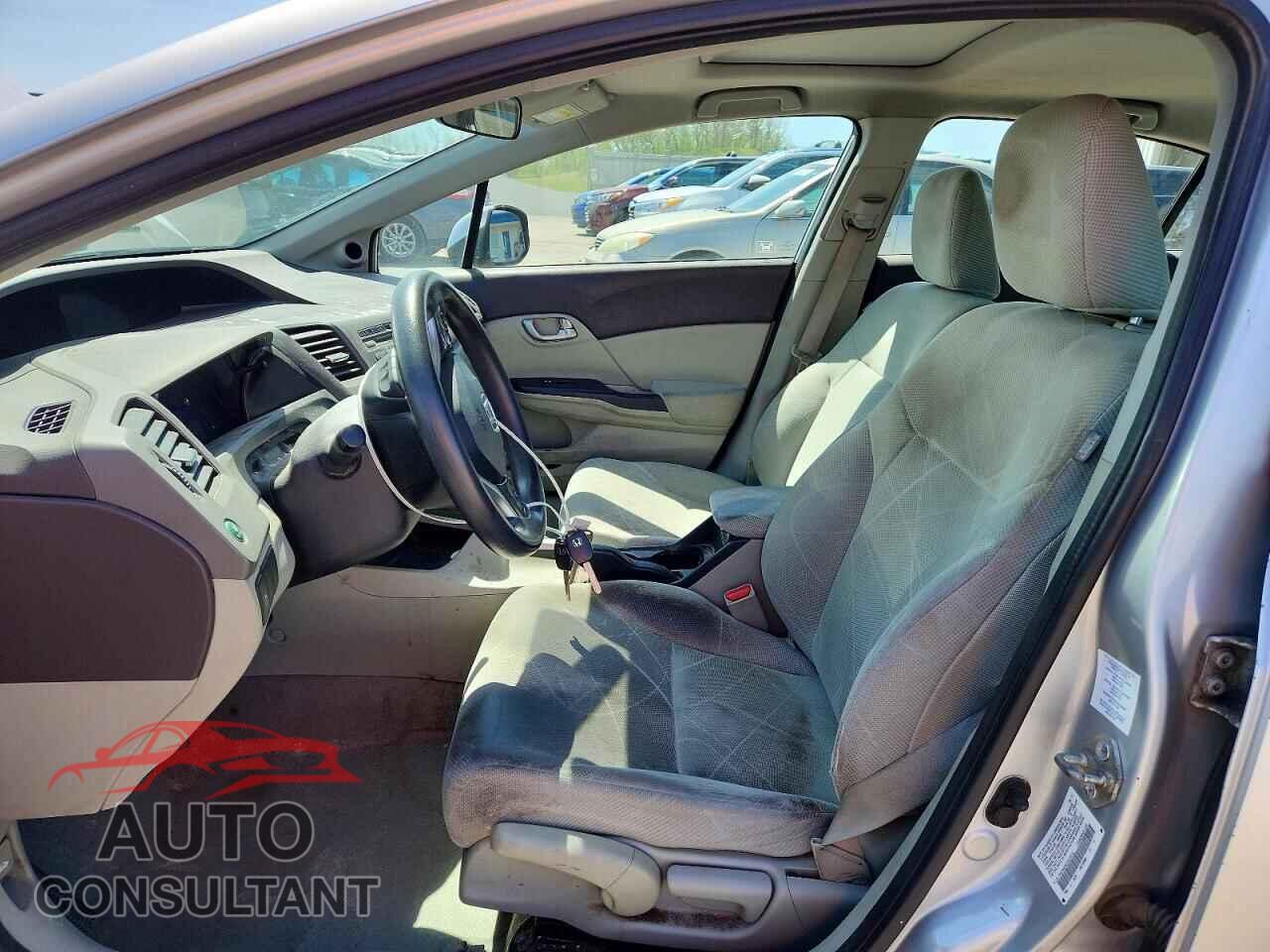 HONDA CIVIC 2012 - 2HGFB2F83CH519753