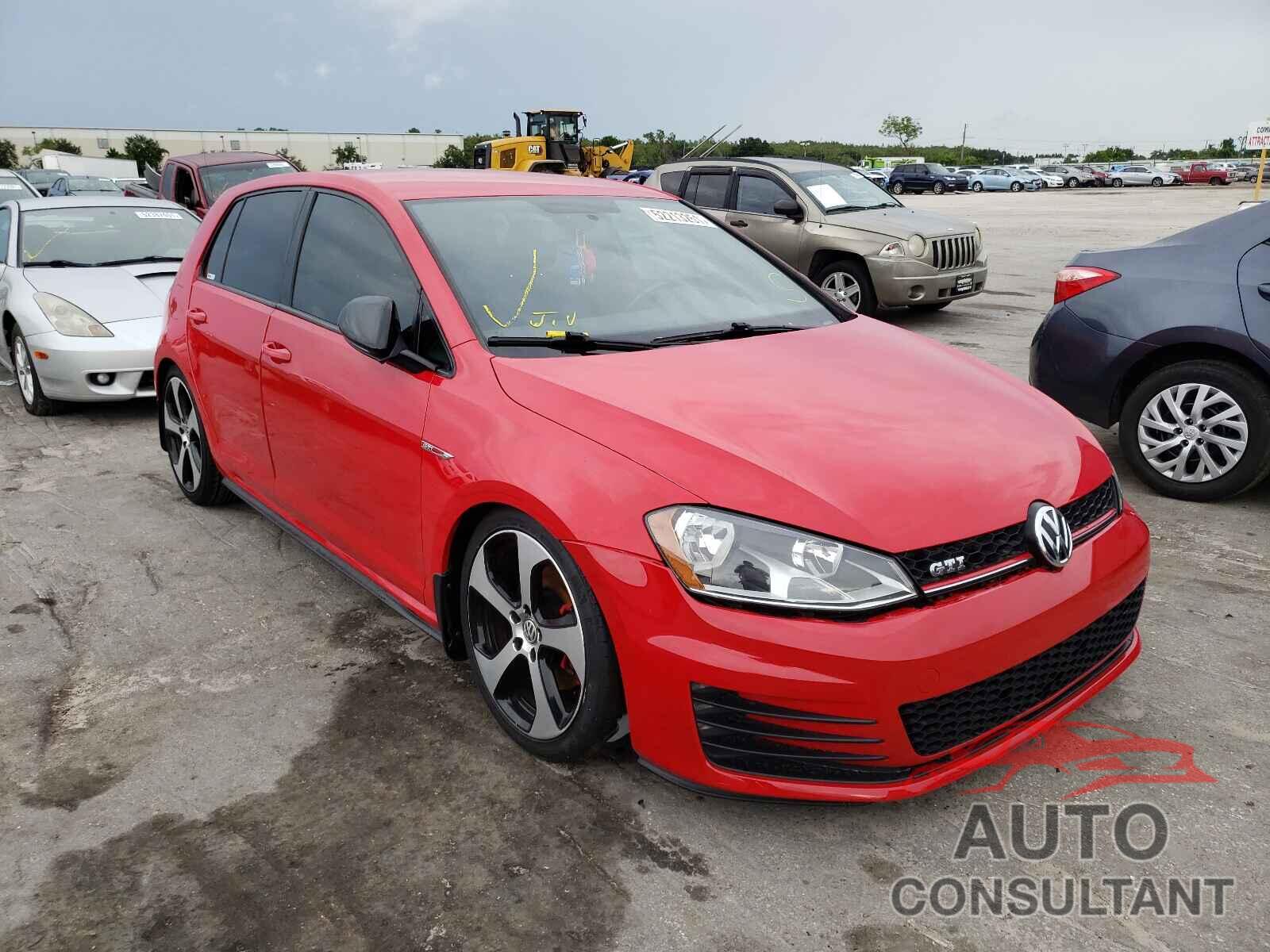 VOLKSWAGEN GTI 2016 - 3VW4T7AU7GM019488
