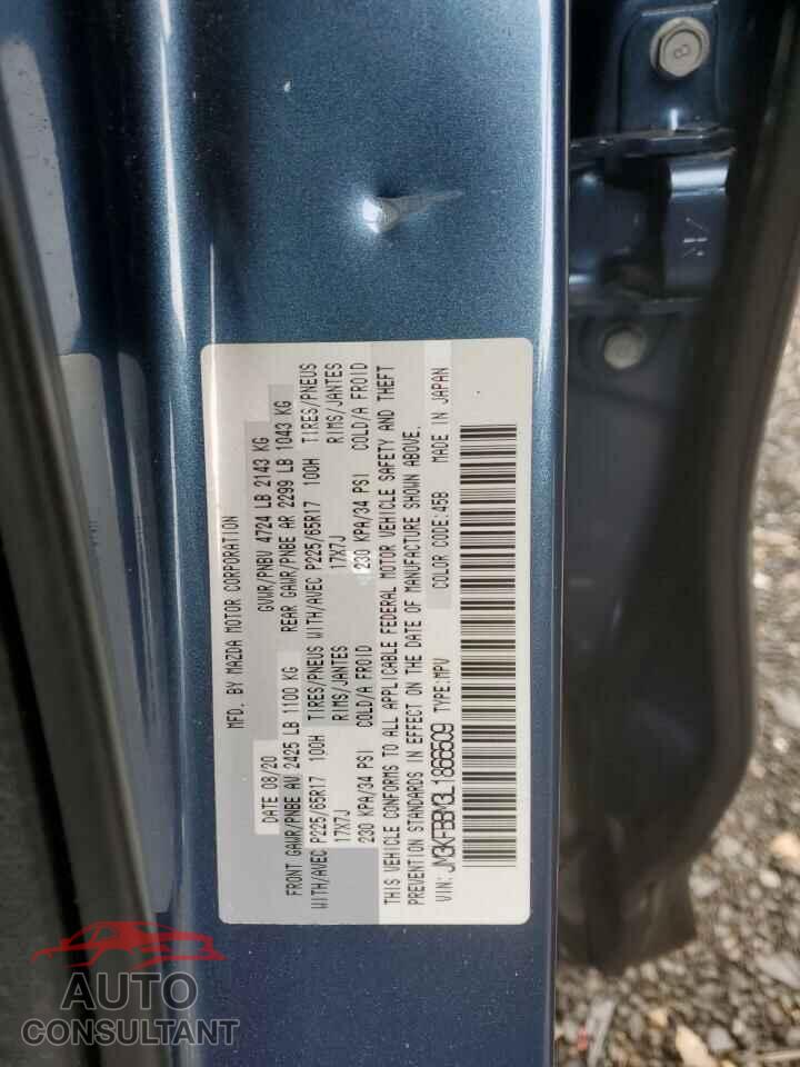MAZDA CX-5 2020 - JM3KFBBM3L1866509